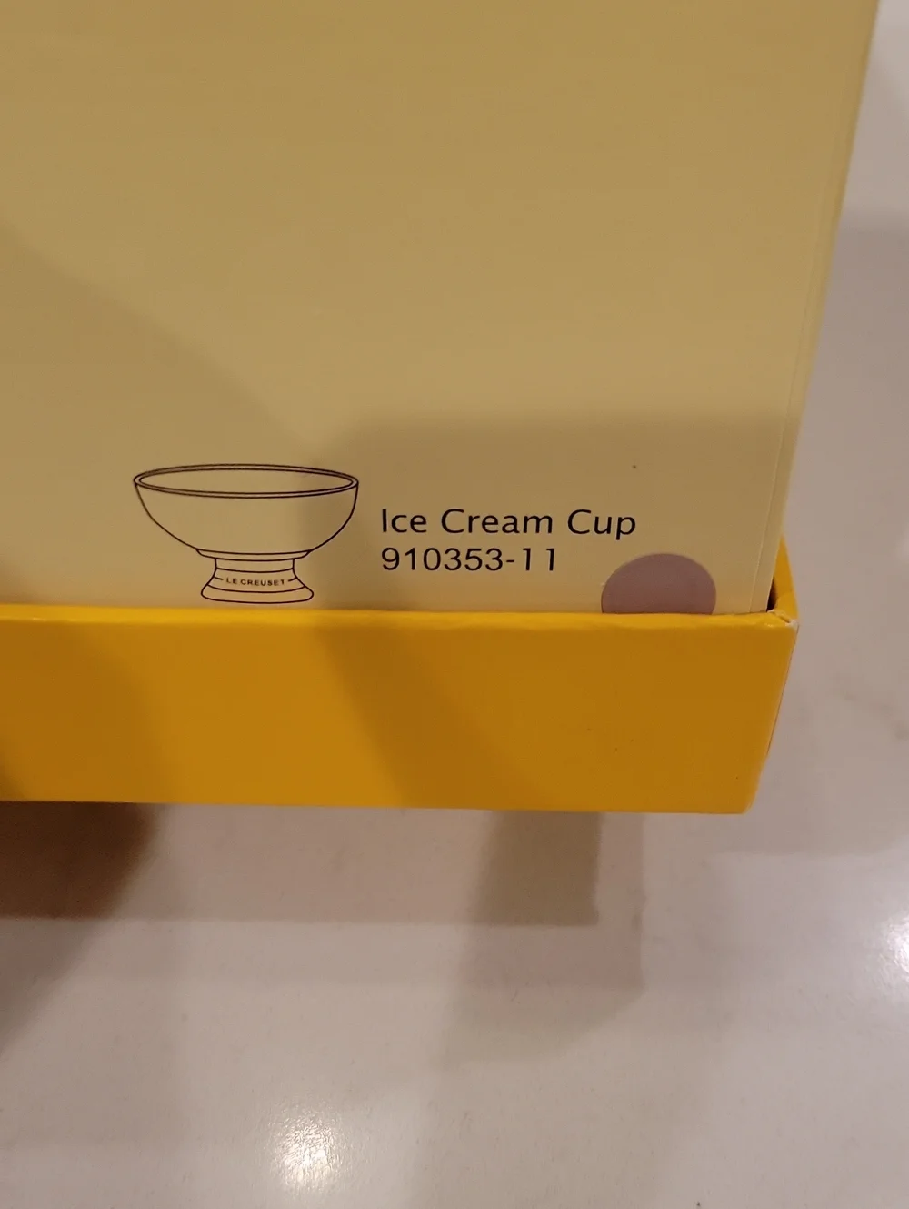 Rare Chiffon Pink Ice Cream Cup New In Box